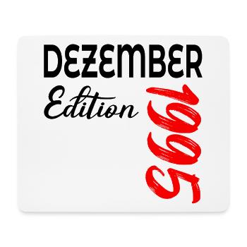 31. BIRTHDAY 1995 DECEMBER - Mouse Pad (horizontal) - white - Front