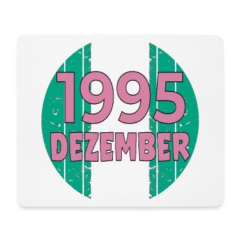 31. GEBURTSTAG 1995 DEZEMBER GESCHENKE - Mousepad (Querformat) - Weiß - Vorne