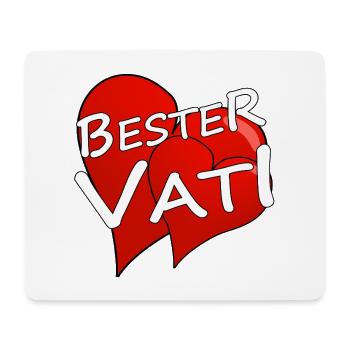 Best Dad - Mouse Pad (horizontal) - white - Front