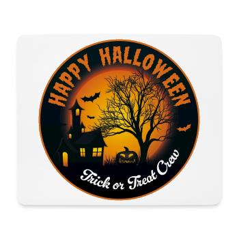 Happy Halloween - Trick or Treat Crew SPOOKY! - Mousepad (Querformat) - Weiß - Vorne