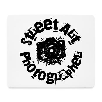 Street Art Fotograf - Mousepad (Querformat) - Weiß - Vorne