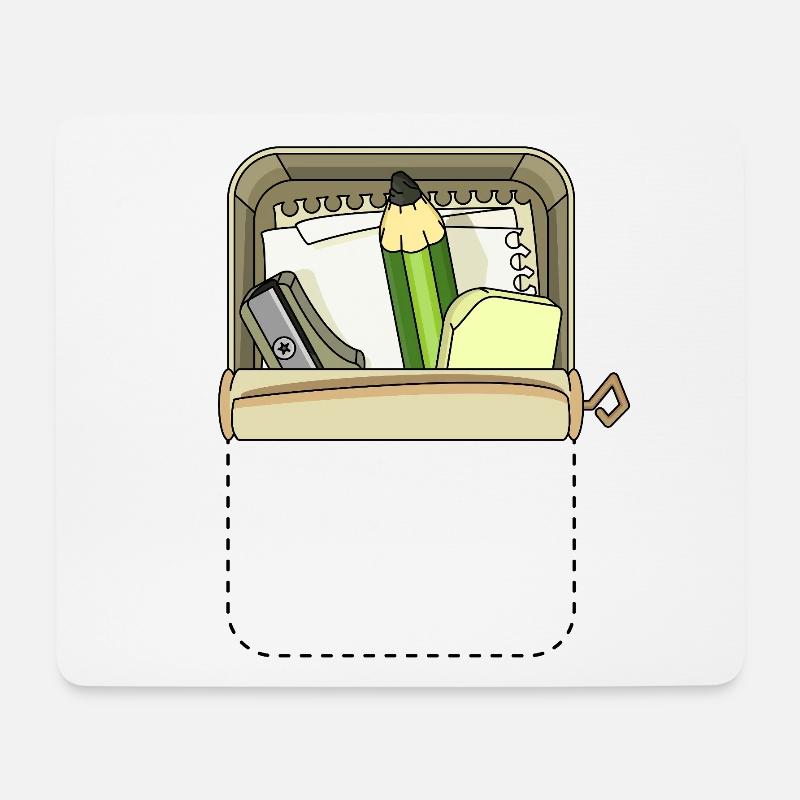 POCKET CAN - Mouse Pad (horizontal) - white