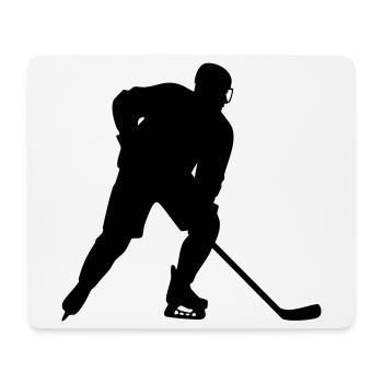 Hockey - Mousepad (Querformat) - Weiß - Vorne