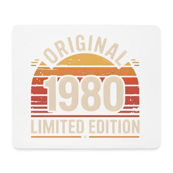 Original 1980 Limited Edition - Mouse Pad (horizontal) - white - Front