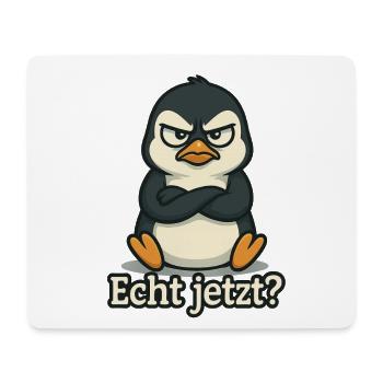 Pingouin vraiment ? - Tapis de souris (format paysage) - blanc - Devant