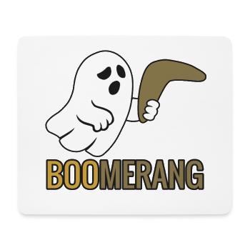 Boo-merang - Halloween 2025 - Mousepad (Querformat) - Weiß - Vorne