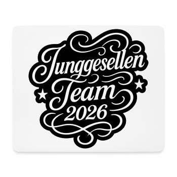 Bachelor Team 2026 Jga - Tapis de souris (format paysage) - blanc - Devant