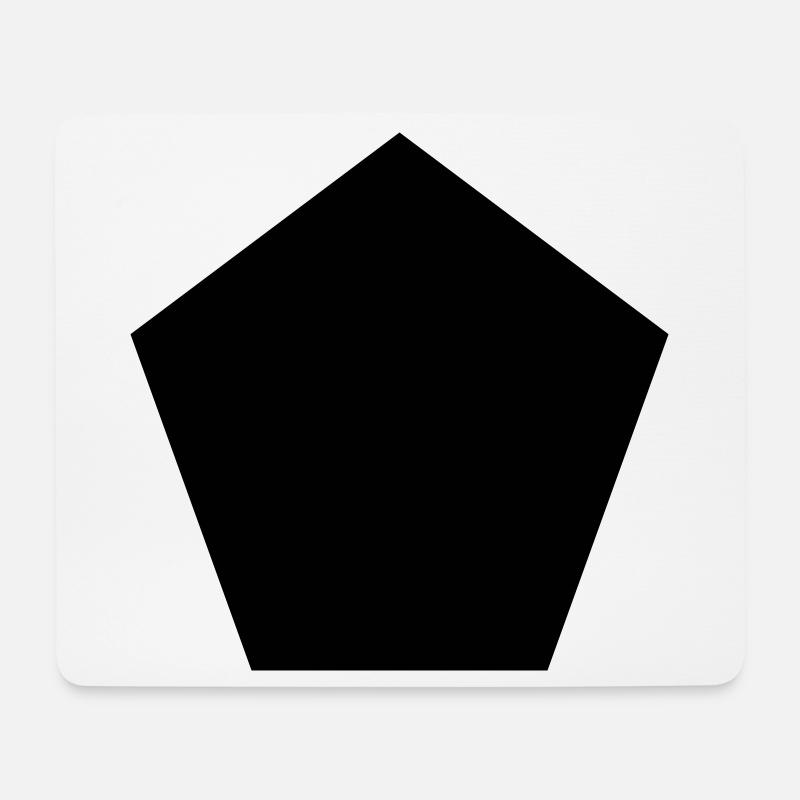 Fuenfeck - Mouse Pad (horizontal) - white