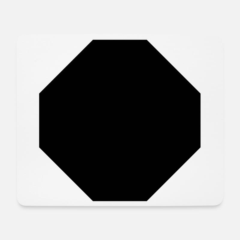 octagon - Mouse Pad (horizontal) - white