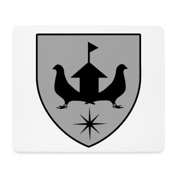 Tauben - Mousepad (Querformat) - Weiß - Vorne