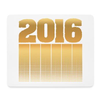 Birthday 2016 - Mouse Pad (horizontal) - white - Front