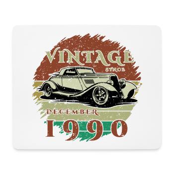 35e anniversaire - Classiques - Millésime depuis 12/1990 - Tapis de souris (format paysage) - blanc - Devant