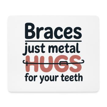 Future Perfect Smile Orthodontic Life  - Mouse Pad (horizontal) - white - Front