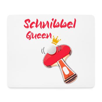 Ping-pong - Tapis de souris (format paysage) - blanc - Devant