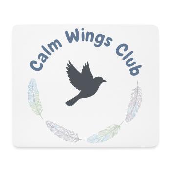 Wings of Serenity - Mouse Pad (horizontal) - white - Front