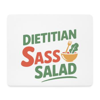Certified Nutrition Professional Dietetics Apparel - Mouse Pad (horizontal) - white - Front