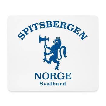 Spitsbergen Norge Norway Norwegen - Mouse Pad (horizontal) - white - Front