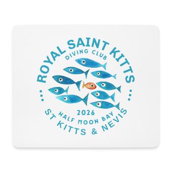 Royal Saint Kitts Diving 2026 - Mouse Pad (horizontal) - white - Front