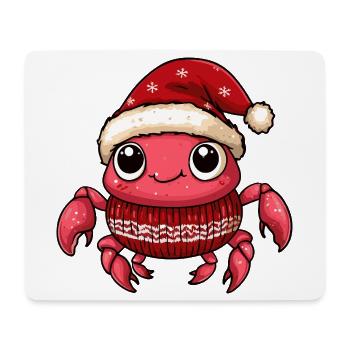Noël de Crabe Crabe - Tapis de souris (format paysage) - blanc - Devant