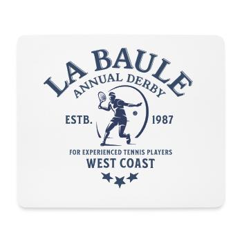 La Baule Derby Tennis West Coast - Mouse Pad (horizontal) - white - Front