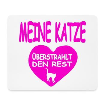 feline - Mouse Pad (horizontal) - white - Front