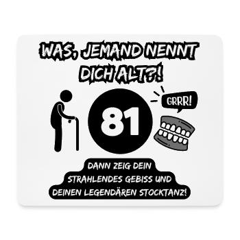 81 and legendary: Bit out, stick dancing on! - Mouse Pad (horizontal) - white - Front