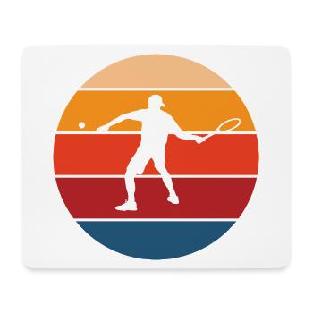 Tennis - Mousepad (Querformat) - Weiß - Vorne