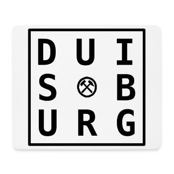 Motif Ruhrpott de Duisbourg : cadeau et souvenir - Tapis de souris (format paysage) - blanc - Devant