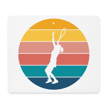 Tennis - Mousepad (Querformat) - Weiß - Vorne