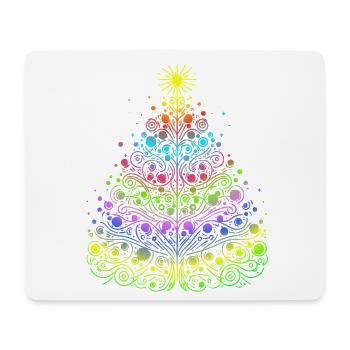Christmas tree - Mouse Pad (horizontal) - white - Front