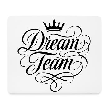 Dream Team - Mouse Pad (horizontal) - white - Front