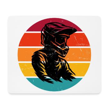 Motocross Vibes for Motocross - Mouse Pad (horizontal) - white - Front
