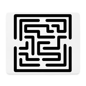 escape game - Mouse Pad (horizontal) - white - Front