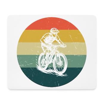 Motif nouveau du VTT pour le VTT - Tapis de souris (format paysage) - blanc - Devant