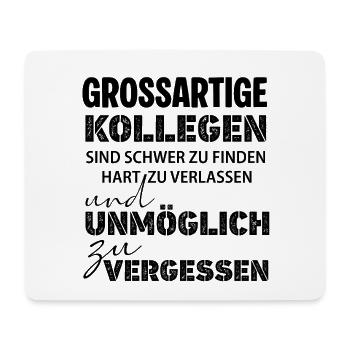 Great colleagues hard to find job farewell - Mouse Pad (horizontal) - white - Front