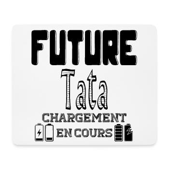 Future Tata Chargement En Cours - Tapis de souris (format paysage) - blanc - Devant
