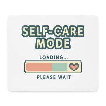 Self-Care Mode Loading - Retro Pixel Edition - Mouse Pad (horizontal) - white - Front