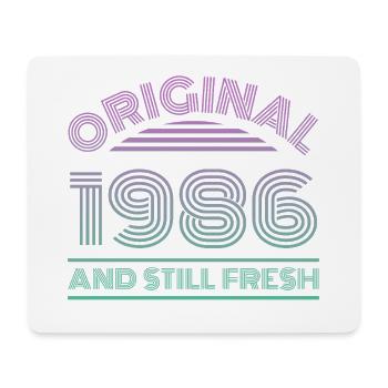 1986 vintage - Mouse Pad (horizontal) - white - Front
