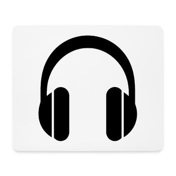Passion for music – the perfect gift for musicians - Mouse Pad (horizontal) - white - Front