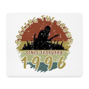 30th Birthday Rocking the crowd GIT 02/1996 - Mouse Pad (horizontal) - white - Front
