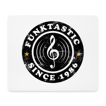 Funktastic depuis 1986 - Tapis de souris (format paysage) - blanc - Devant
