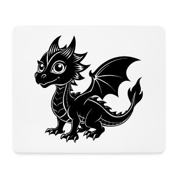 Baby dragon - Mouse Pad (horizontal) - white - Front