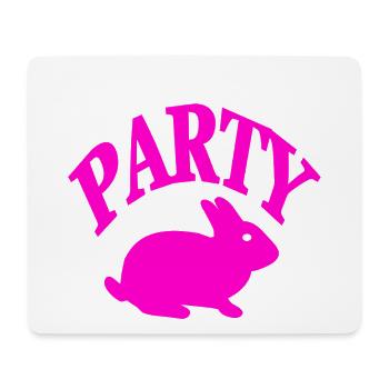Parti - Tapis de souris (format paysage) - blanc - Devant