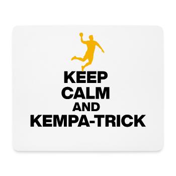 KEEP CALM & KEMPA TRICK! GERMANY HANDBALL - Mouse Pad (horizontal) - white - Front