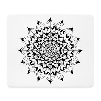 Mandala - Mouse Pad (horizontal) - white - Front