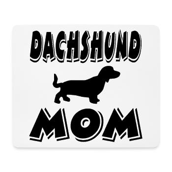Dackel - Mousepad (Querformat) - Weiß - Vorne