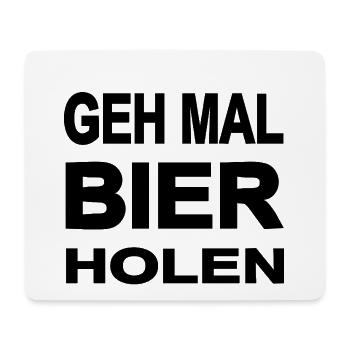 Beer - Mouse Pad (horizontal) - white - Front