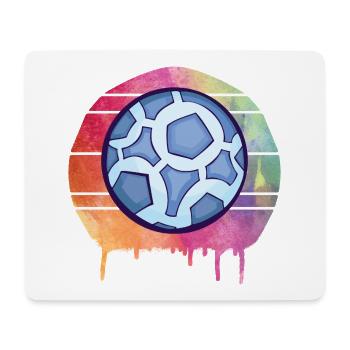 Handball Aquarell - Mousepad (Querformat) - Weiß - Vorne