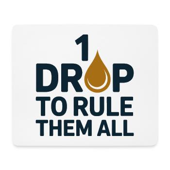 Homeopathy 1 Drop To Rule Them All Professional  - Mouse Pad (horizontal) - white - Front