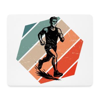Tolles Rennen Geschenk für Rennen - Mousepad (Querformat) - Weiß - Vorne